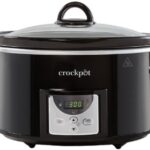 CrockPot Pomalý hrnec s časovačem 3,5 l, černý